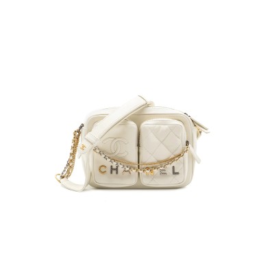 CHANEL SMALL CAMERA BAG AS2923 (22*14.5*4.5cm)